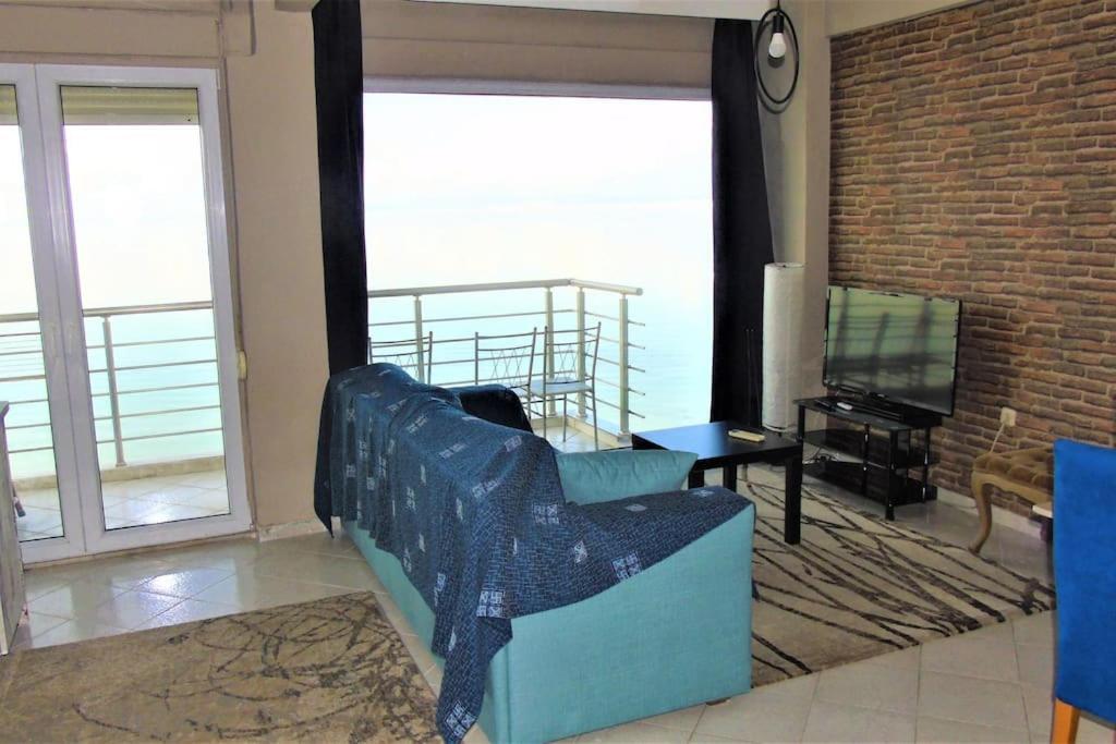 Perea Sea View Apartment Peraia  Bagian luar foto